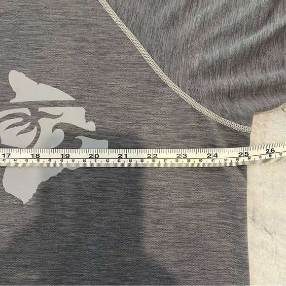 Honolua Mens Long Sleeve Rashguard Surf Shirt 3XL Gray Hawaii UPF 30+ Loose Fit - Picture 6 of 7